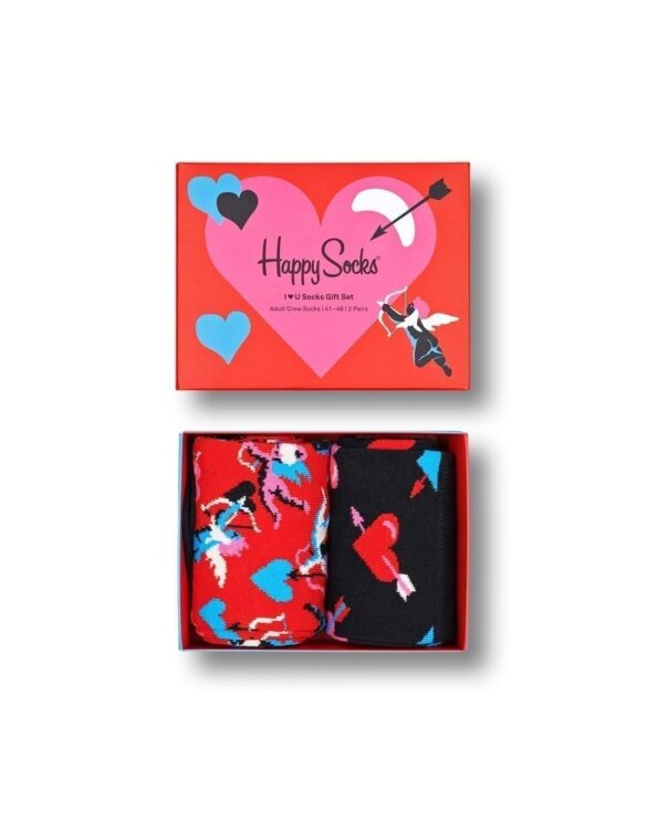 Sokid2-Pack I Love You Socks Gift Set