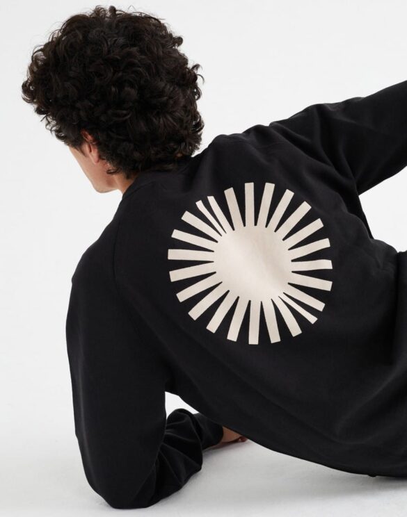 Thinking MU Mehed Kampsunid ja pusad Sol Black Sweatshirt