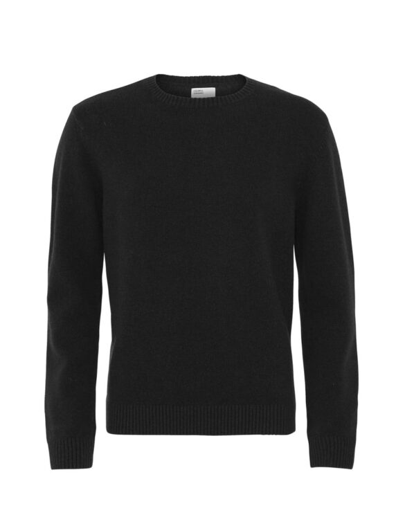 Colorful Standard Merino Wool Crew Deep Black Deep Black