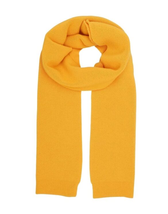 Colorful Standard Merino Wool Scarf Burned Yellow
