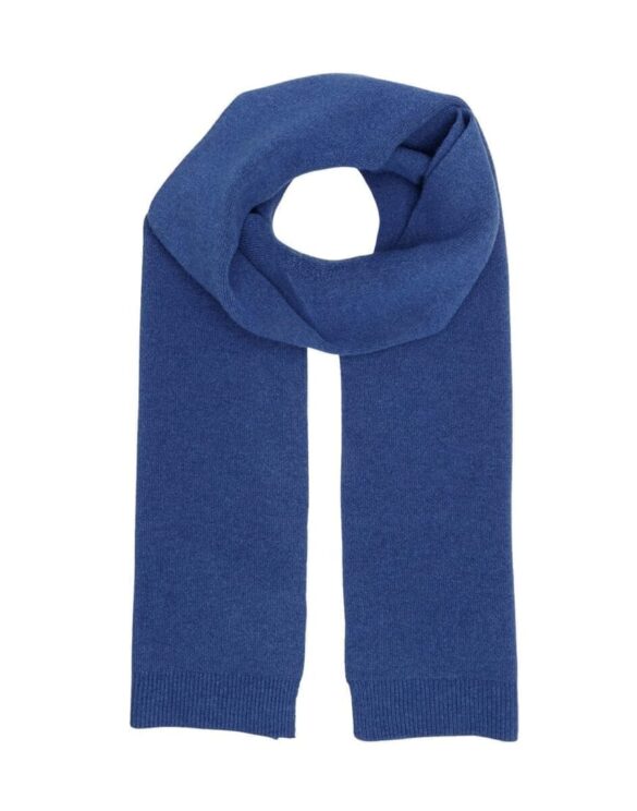 Colorful Standard Merino Wool Scarf Royal Blue