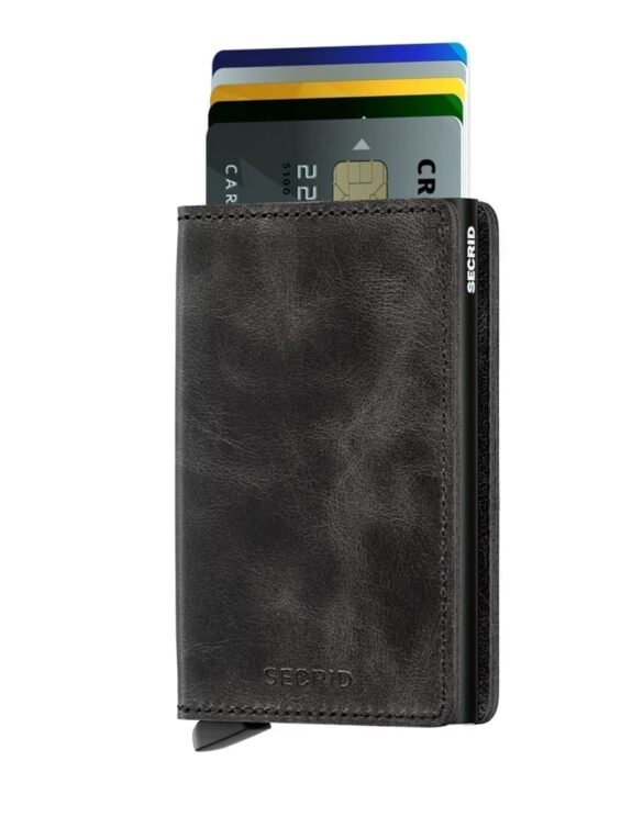 Slimwallet Vintage Black | Secrid wallets & card holders