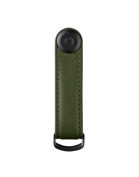 Orbitkey Keychains Key Organiser Saffiano Leather Olive