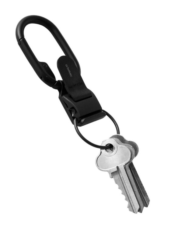 Orbitkey Keychains Clip 2.0 All Black