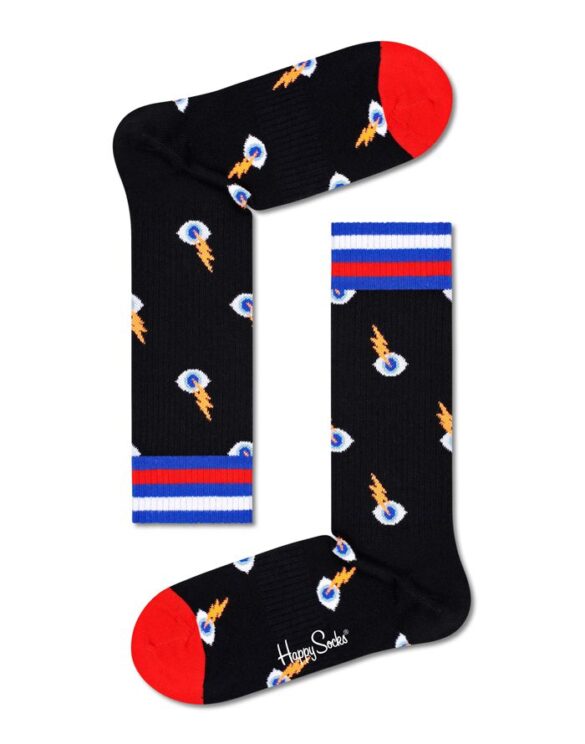 Happy Socks  I See You Thin Crew Sock ATICU29-9300