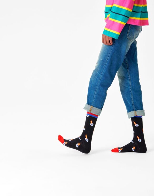Happy Socks  I See You Thin Crew Sokid ATICU29-9300