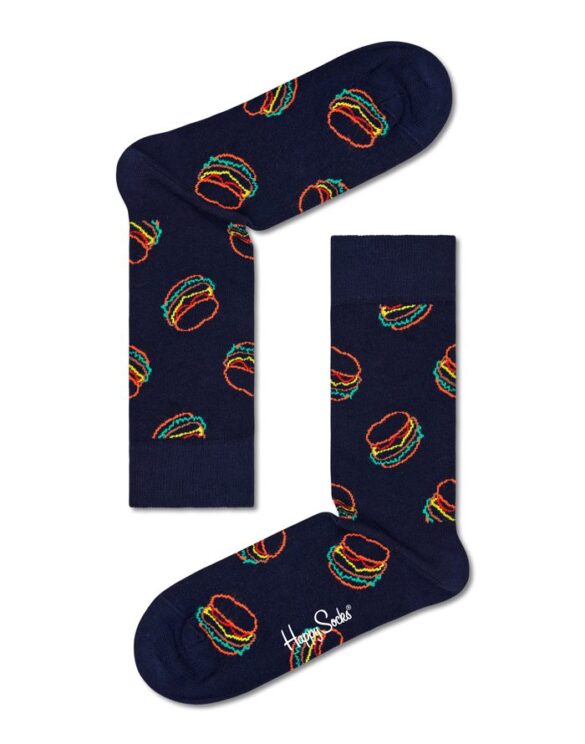 Happy Socks  Navy Socks Gift Set 4-Pack Sokid XNAV09-6550