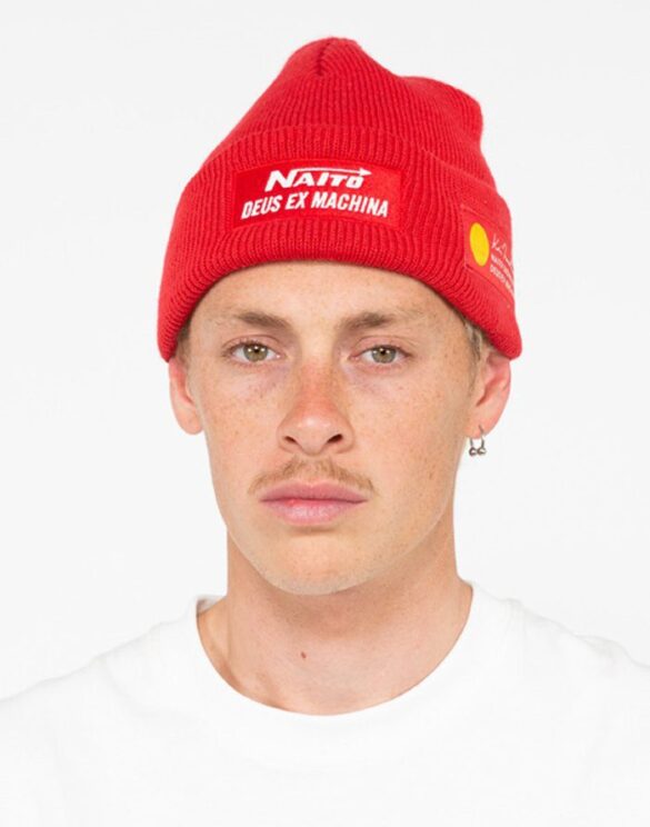 Deus Ex Machina Aksessuaarid Mütsid Naito Beanie Punane DMF207668