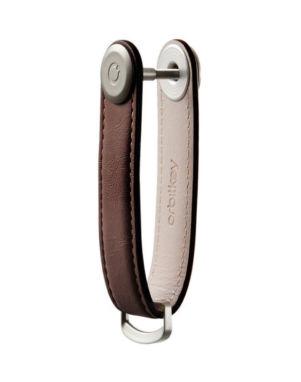 Orbitkey Keychains Orbitkey 2.0 Leather Espresso/Brown LTHO-2-ESBR