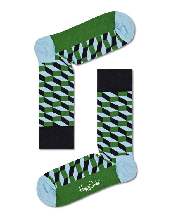 Happy Socks  Filled Optic Sock FIO01-7500