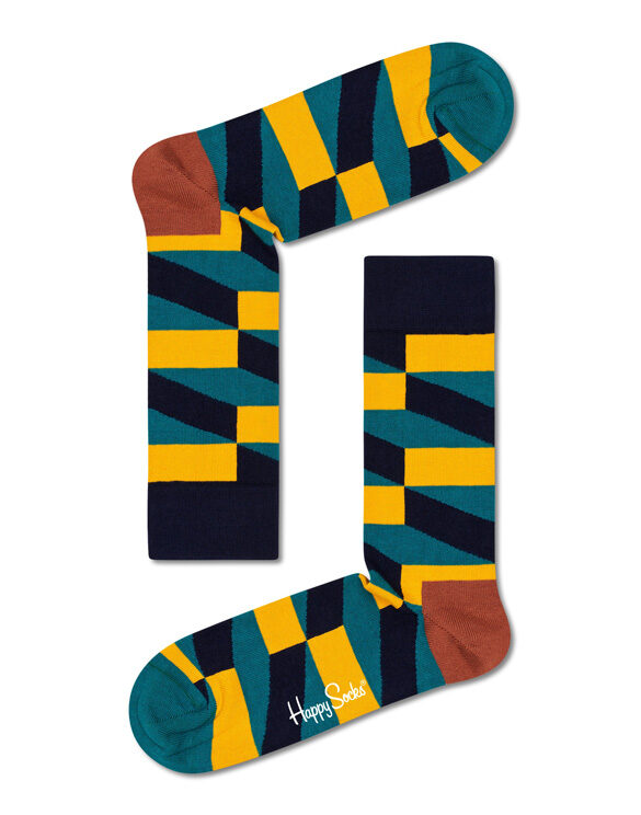 Happy Socks  Jumbo Filled Optic Sock JFO01-7300