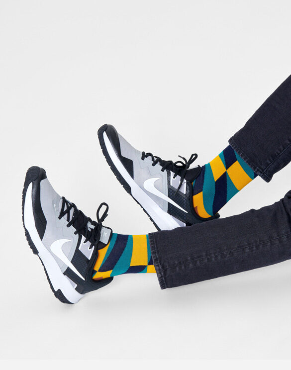 Happy Socks  Jumbo Filled Optic Sokid JFO01-7300