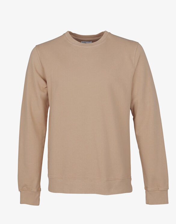 Colorful Standard Classic Organic Crew Honey Beige Pusa on helebeež meeste ja naiste dressipluus