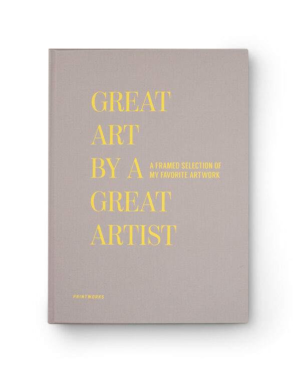 Printworks Market Great Art By a Great Artist. Art Collection Book. Kunstiteoste kogumisraamat.