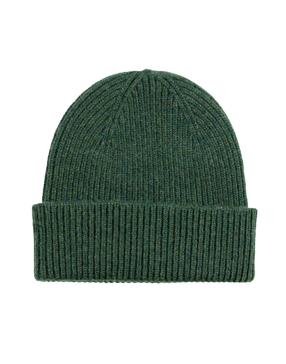 Colorful Standard Meriinovillane müts / Merino Wool Beanie Emerald Green. Meriinovillane müts tumeroheline. Meriinovillane Beanie Emerald Green