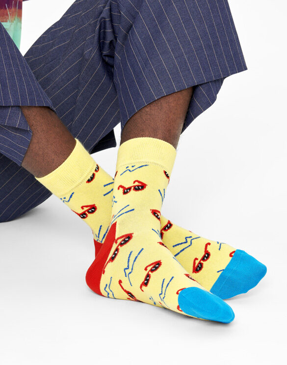 Happy Socks  Sunny Days 1/2 Crew Sokid SND13-2000
