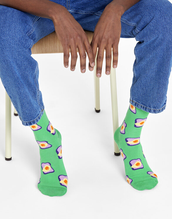 Happy Socks  Toast Sokid TOT01-7300