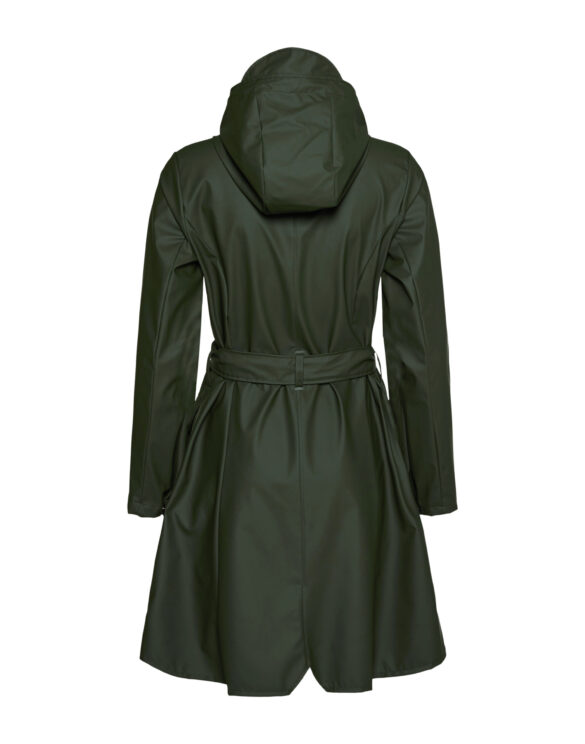 Rains 18130-03 Curve Jacket Green  Naised  Ülerõivad