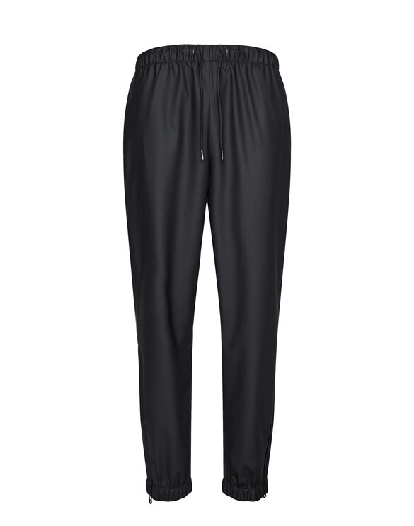 Rains 18560-01 Pants Regular Black Men Women Pants Pants