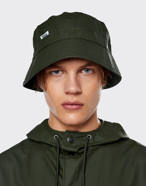 Rains 20010-03 Bucket Hat Green Aksessuaarid  Mütsid