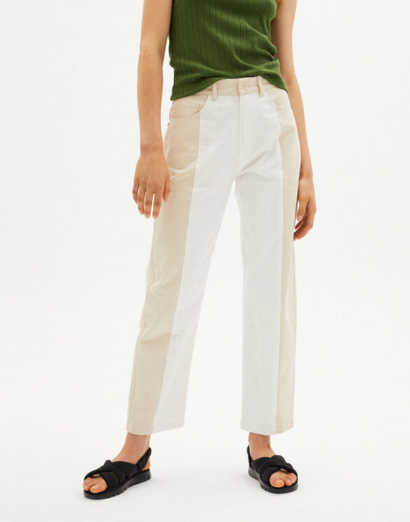 Thinking Mu Women Pants Patched Nele Pants WPT00106
