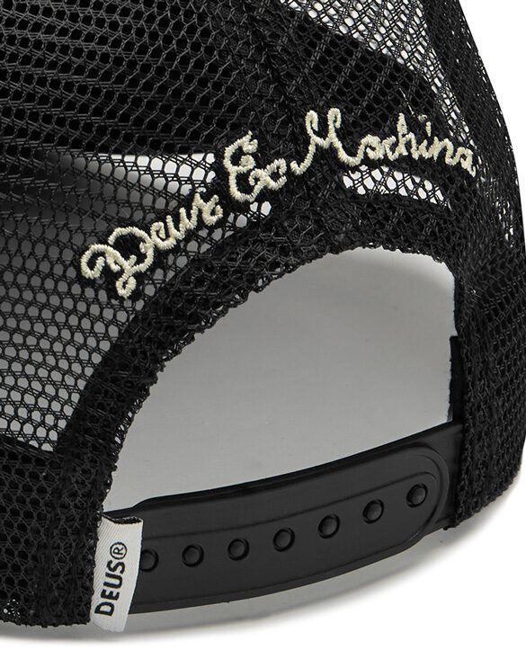 Deus Ex Machina DMF87503-Black White Diamond Trucker Black White Nokamüts Aksessuaarid Mütsid