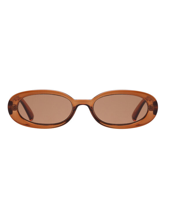 Le Specs Accessories Glasses Outta Love Caramel-Tan Sunglasses LSP1802190