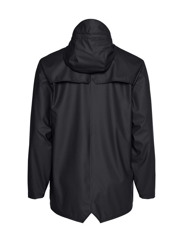 Rains Jacket Black 12010-01 Mehed Ülerõivad Vihmajakid Naised Ülerõivad Vihmajakid