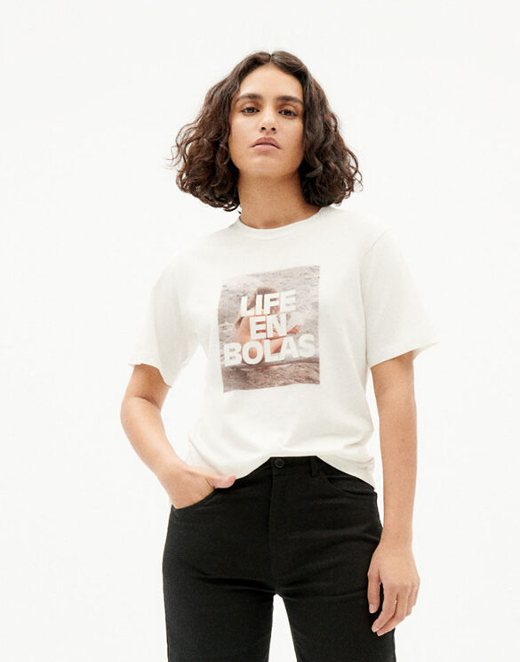 Thinking Mu Women T-Shirts Life En Bolas T-Shirt WTS00293