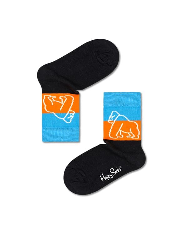 Happy Socks WWF x Happy Socks Kids Mountain Gorillas Socks KGOR01-9300