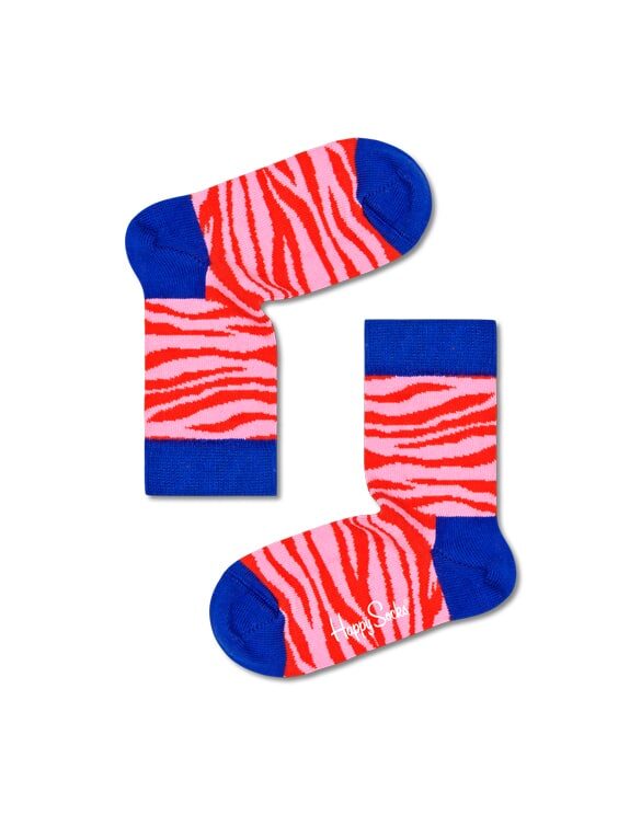 Happy Socks WWF x Happy Socks Kids Tigers Roaring Back Socks KTIG01-3300