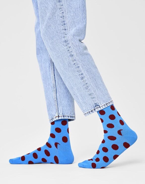Happy Socks Big Dot Blue Sokid Sokid