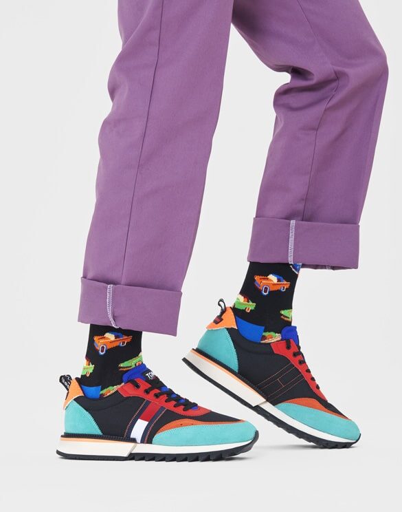 Happy Socks Car Black Sokid Sokid