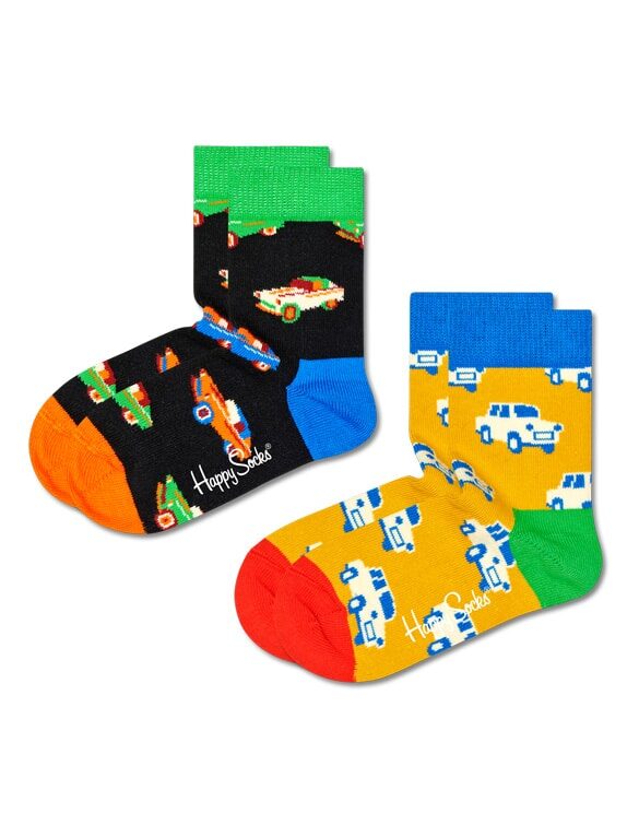 Happy Socks 2-Pack Kids Car Socks KCAR02-9300 Socks Kids socks