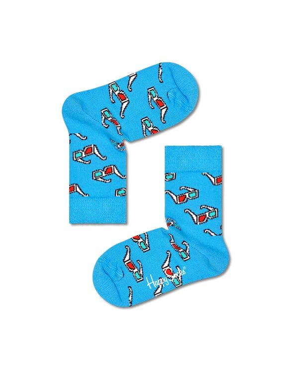 Happy Socks Kids 3D Glasses Socks KGLS01-6000 Socks Fall/Winter 2022 Kids socks