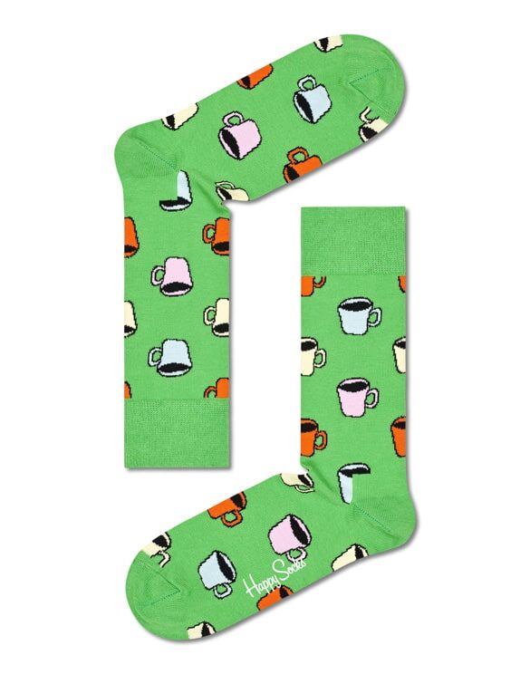 Happy Socks My Cup Of Tea Green Socks MCT01-7303 Socks