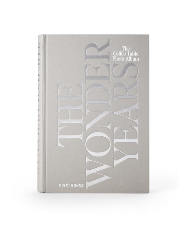 Printworks Home Photo Albums Coffee Table Photo Book - The Wonder Years PW00569
