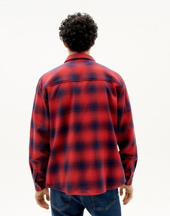 Thinking Mu Mehed Jakid Red Blurry Checks Bes Jakk MSH00118
