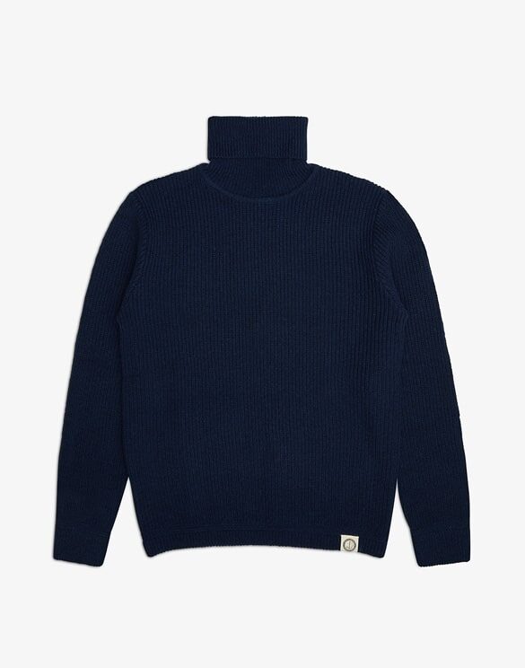 Deus Ex Machina Men Sweaters & hoodies Naval Roll Neck Navy DMF228351-Navy