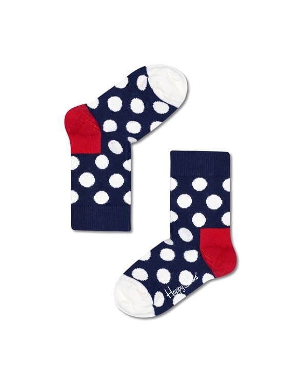 Happy Socks Kids Big Dot Socks  KBDO01-6501 Socks Fall/Winter 2022 Kids socks