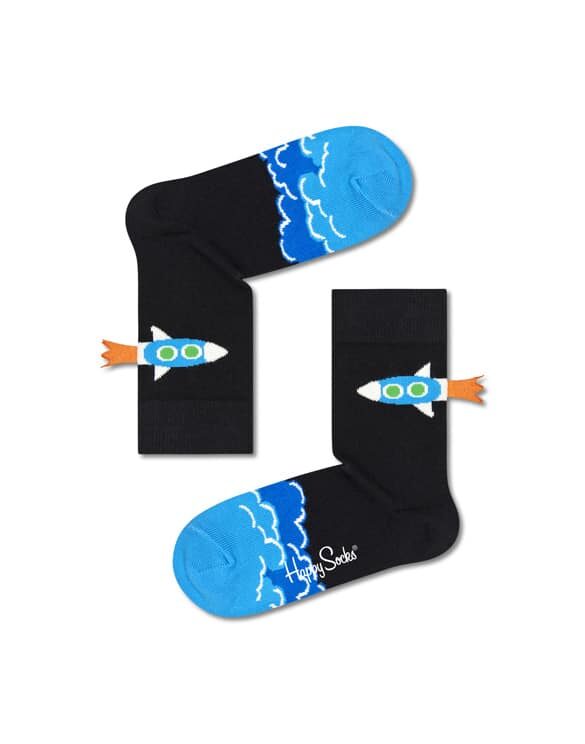 Happy Socks Kids Rocket Socks KRKT01-9300 Socks Fall/Winter 2022 Kids socks