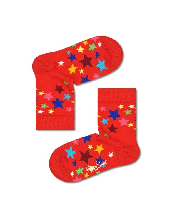 Happy Socks Kids Stars Socks KSTS01-4300 Socks Christmas Socks Kids socks