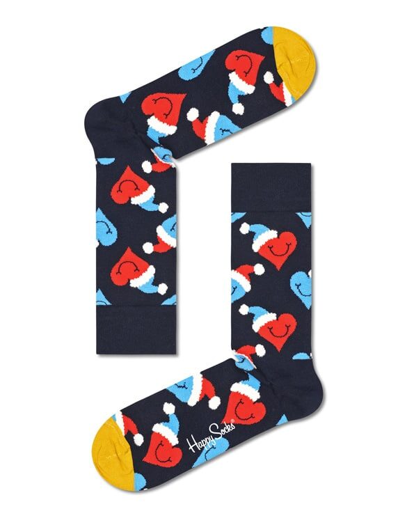 Happy Socks Santa Love Smiley Sokid SAS01-6500 Sokid Jõulusokid
