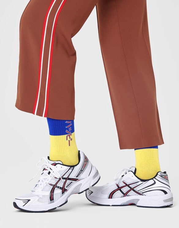 Hysteria by Happy Socks Happy Neo 3/4 Crew Sokid ATHNE14-2000 Sokid