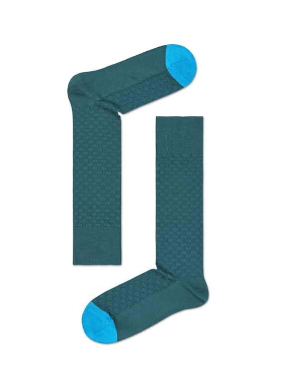 Hysteria by Happy Socks Dressed Moss Knit Socks MOK34-7001 Socks