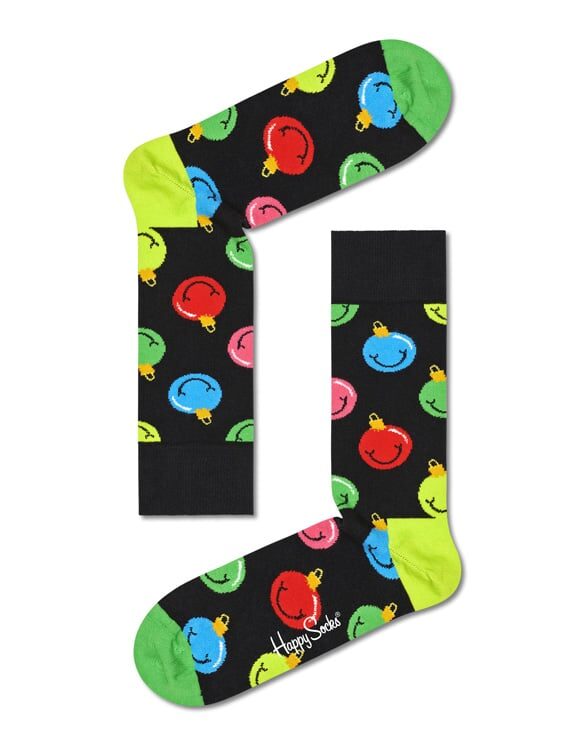 Happy Socks 1-Pack Bauble Gift Box Sokid XBAU01-9300 Sokid Jõulusokid Kinkekomplektid