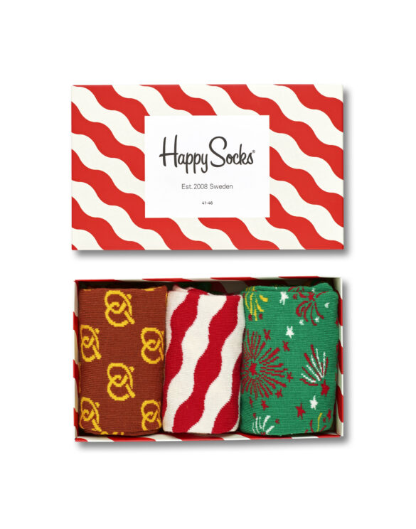 Happy Socks X-mas Sokid Kinkekarp XMAS08-4001 Sokid Jõulusokid Kinkekomplektid