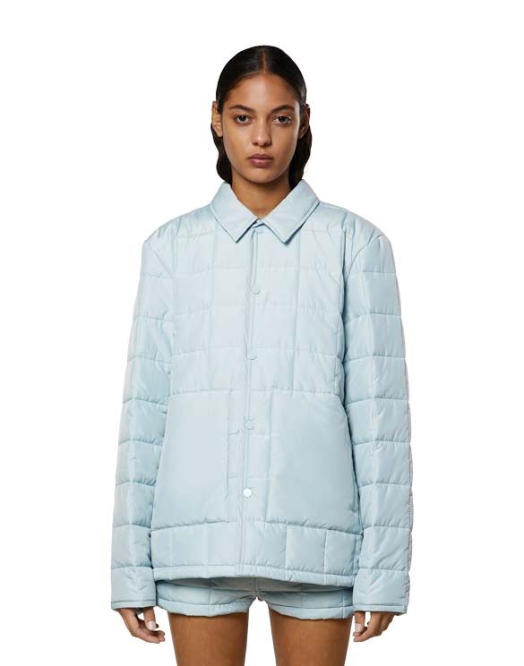 Rains 18200-81 Sky Liner Shirt Jacket Sky Jope Mehed Naised Ülerõivad Ülerõivad Kevad-sügis joped Kevad- ja sügisjoped