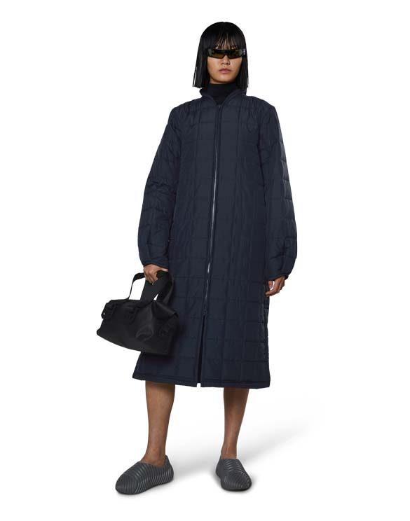 Rains 18210-47 Navy Liner W Coat Navy Mantel  Naised  Ülerõivad  Kevad- ja sügisjoped