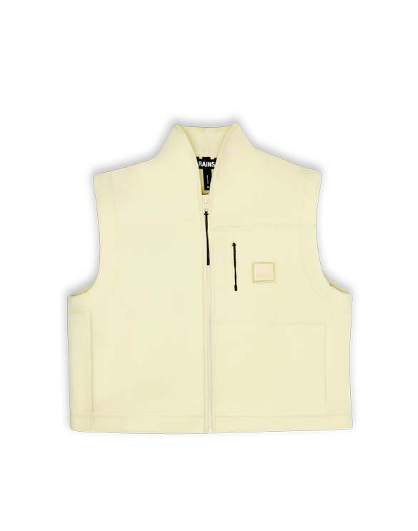 Rains 18500-39 Straw Fleece W Vest Straw  Women   Jackets  Fleece jackets